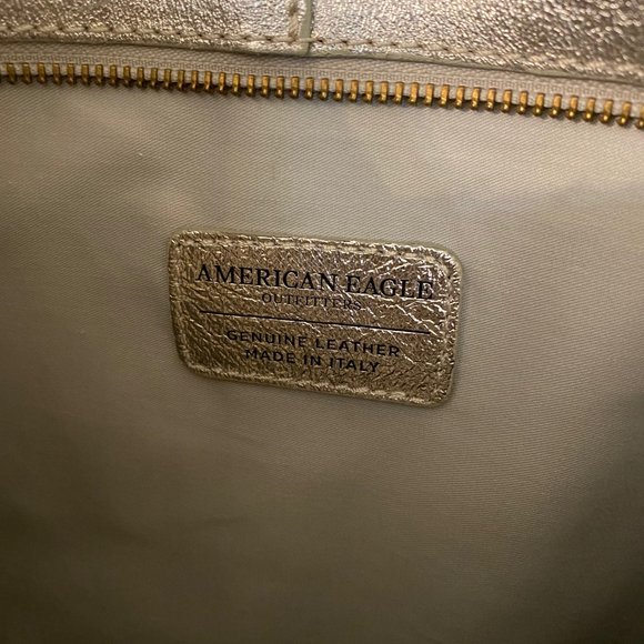 NWOT American Eagle Gold Color Bag - Picture 3 of 4